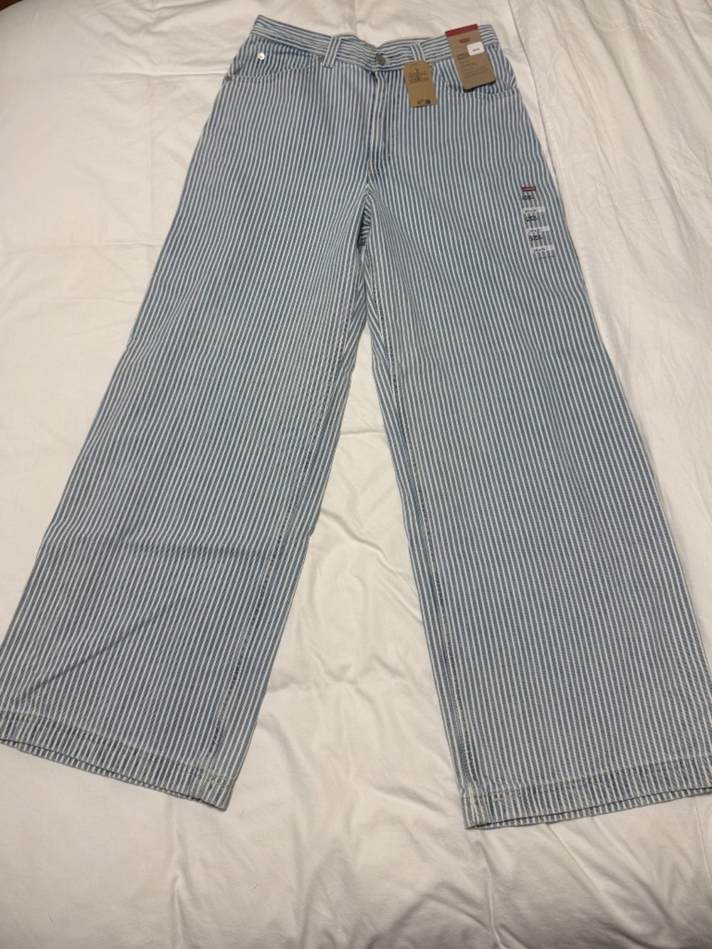 Levi's Cinch Baggy Striped Pants - Picture 2 of 4